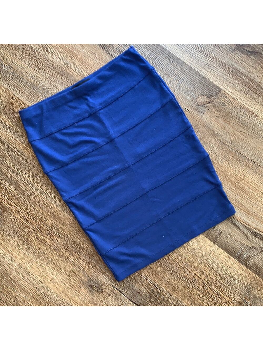 xxi Royal Blue Pull On Pencil Skirt M